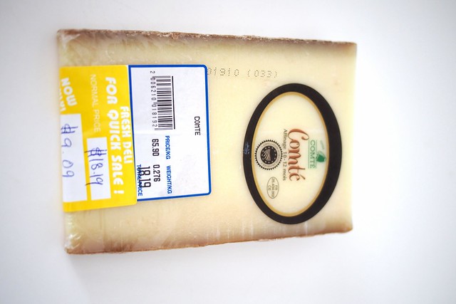 Comte cheese discounted at Cold Storage