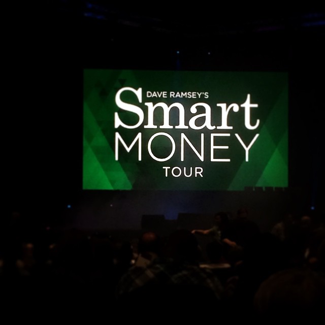 Here with @joshua300td and my fellow #FPU coordinators to see @daveramsey and #ChrisHogan for the #SmartMoneyTour! So excited! Can't believe one year ago Joshua and I were just getting to know this Dave Ramsey guy and now he's such a big part of our lives
