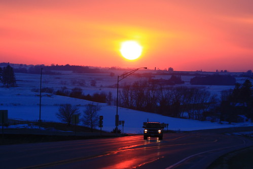 county sunset reis iowa larry froelich allamakee