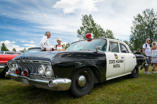1961 dodge pioneer police car västerdalsträffen malung dalarna