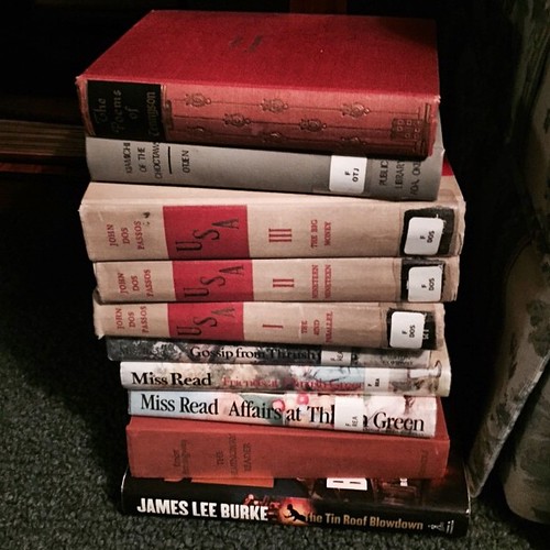 Library used book sale haul #books