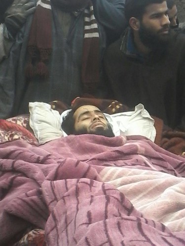 Ashiq Dar, the slain militant killed in an encounter on Wednesday