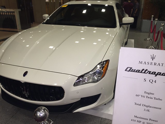 White  Maserati