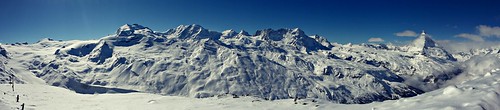 travel sky panorama sun mountain snow mountains nature sunshine landscape schweiz switzerland berge zermatt matterhorn