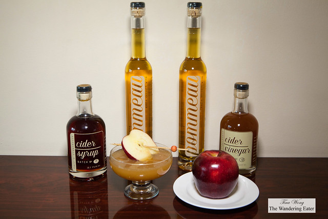 Carr's Ciderhouse: Pommeau brandy, Cider Syrup, Cider Vinegar