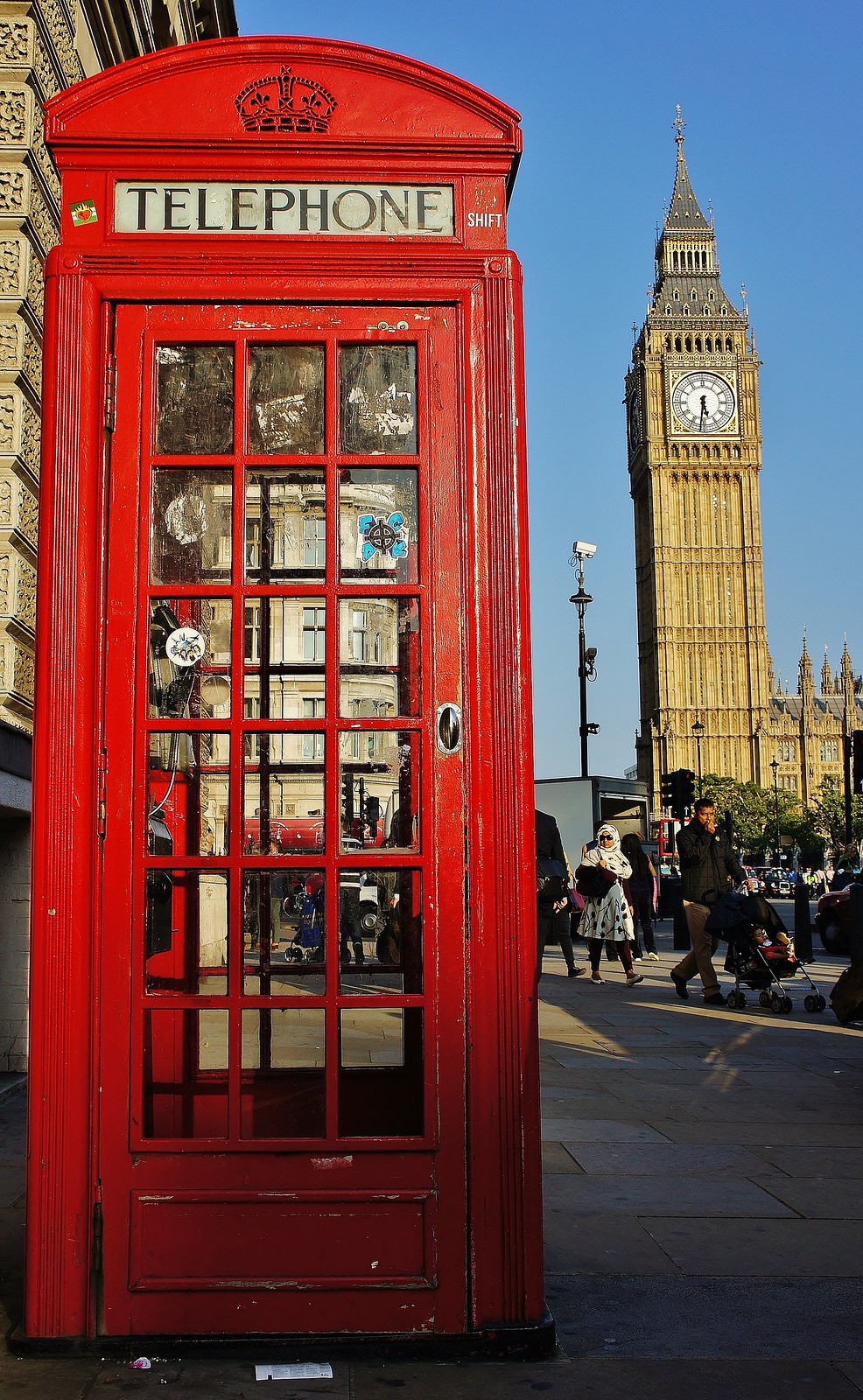 London Telephone Box-Booth