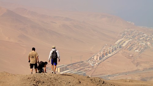 city people buildings landscape desert hill contest antofagasta
