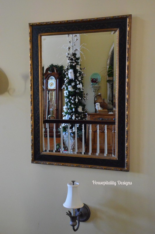 Stairwell mirror-Housepitality Designs