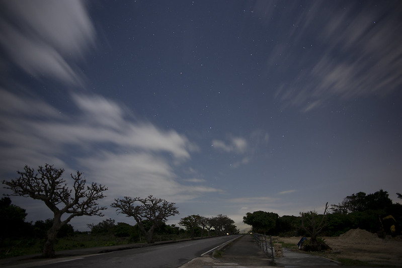 The Big Dipper from Taketomi Island.