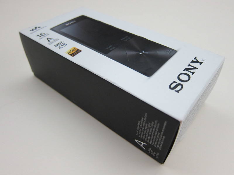 Sony NWZ-A15 - Box