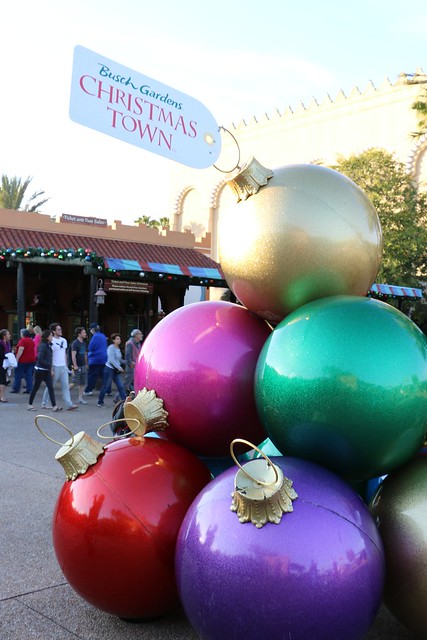 Christmas Town 2014 at Busch Gardens Tampa