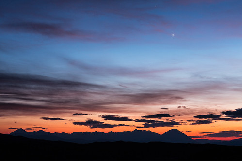light sunset mars mountains skye evening venus cuillins westerross applecross glamaig culduie