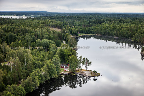 badplats lönnebergshage lillesjön flygfoto vänersborg västragötaland sverige swe