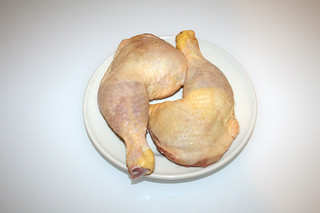01 - Zutat Hähnchenschenkel / Ingredient chicken legs