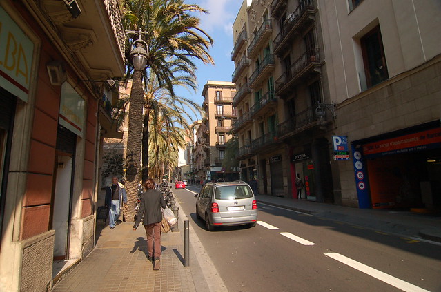 西班牙 巴塞隆納 格拉西亞大道 Passeig de Gràcia Barcelona Spain