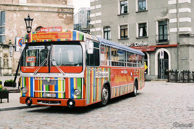 Sightseeing Tours Bus. Riga. Latvia
