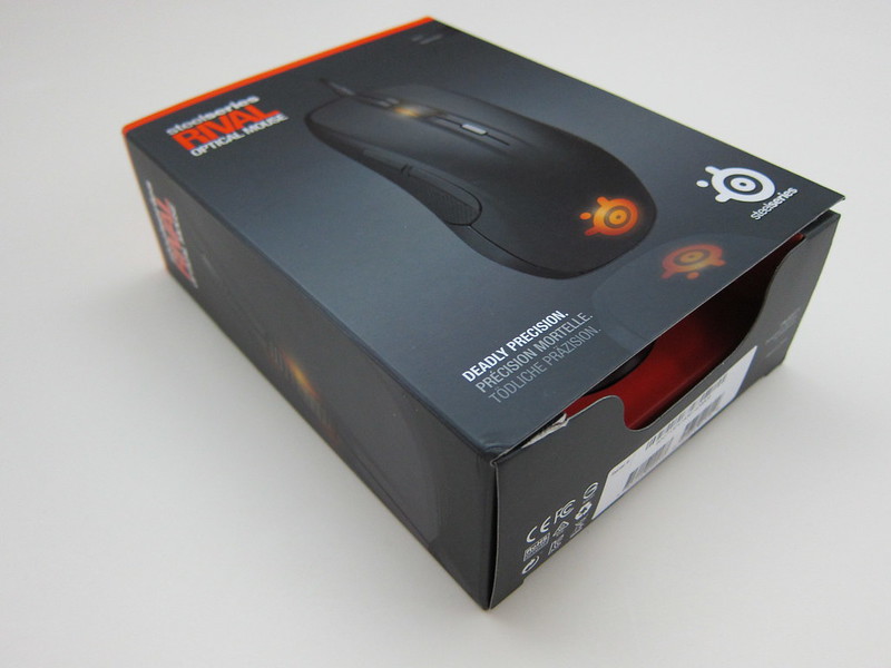 SteelSeries Rival Optical Gaming Mouse - Box