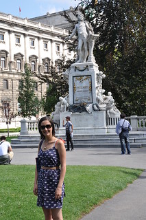 Vienna - Mozart statue