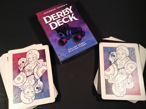 Shannon Young Derby Deck cards box & back
