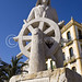 Ibiza - Seafarers monument, Ibiza Town, Spain.