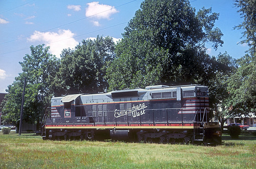 cbq sd9s 443 burlington railroad emd locomotive galva chz sd9