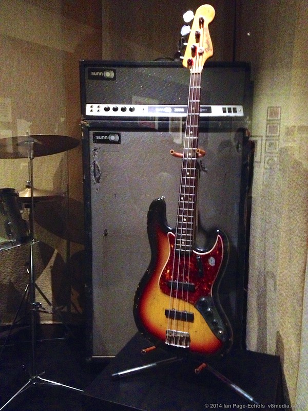 Noel Redding's bass at the EMP