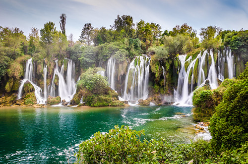 summer green nature water river waterfall bosnia herzegovina balkans hercegovina bosna bosniaandherzegovina bosnaihercegovina kravice ljubuški trebižat balkanpeninsula