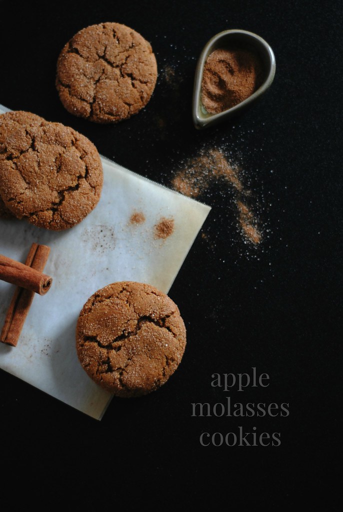 Apple Molasses Cookies
