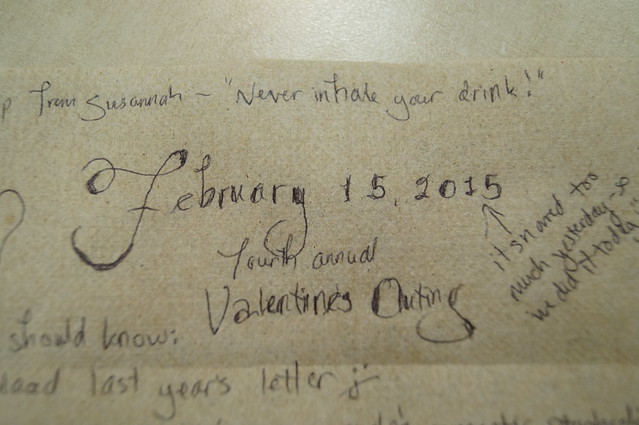 [fourth annual] A Valentine's Outing ♥ Seven Sisters Blog