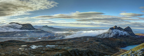 mountain landscape scotland assynt