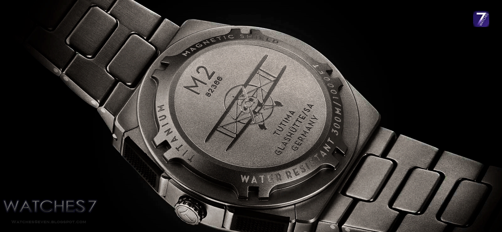 Tutima's newest M2 Titanium chronograph 15475417293_fd989742b8_o