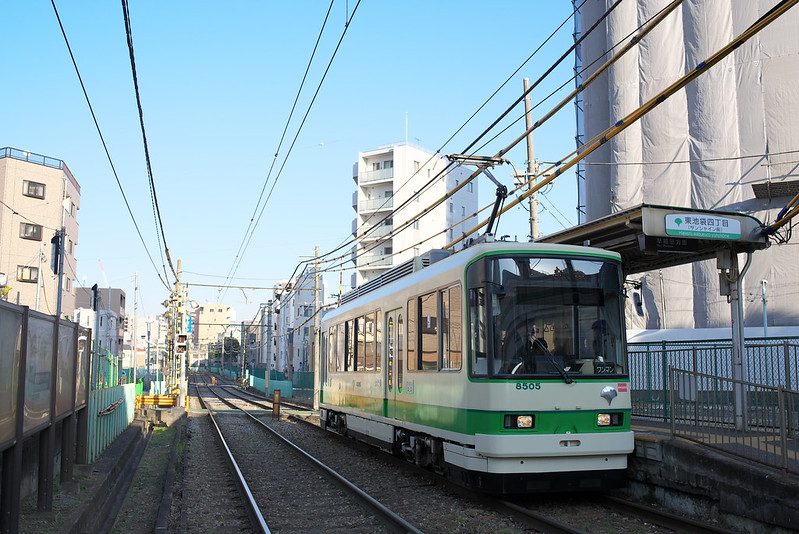 Tokyo Train Story 都電荒川線 2015年1月5日