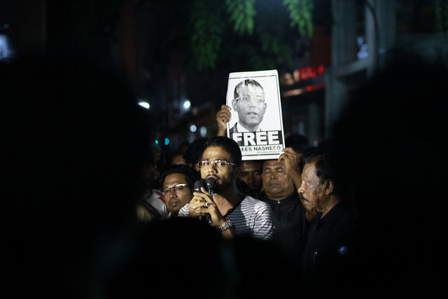 Free President Nasheed from Flickr via Wylio