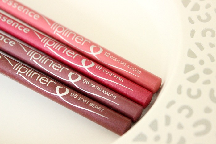 Essence Lip Liners Review & Swatches