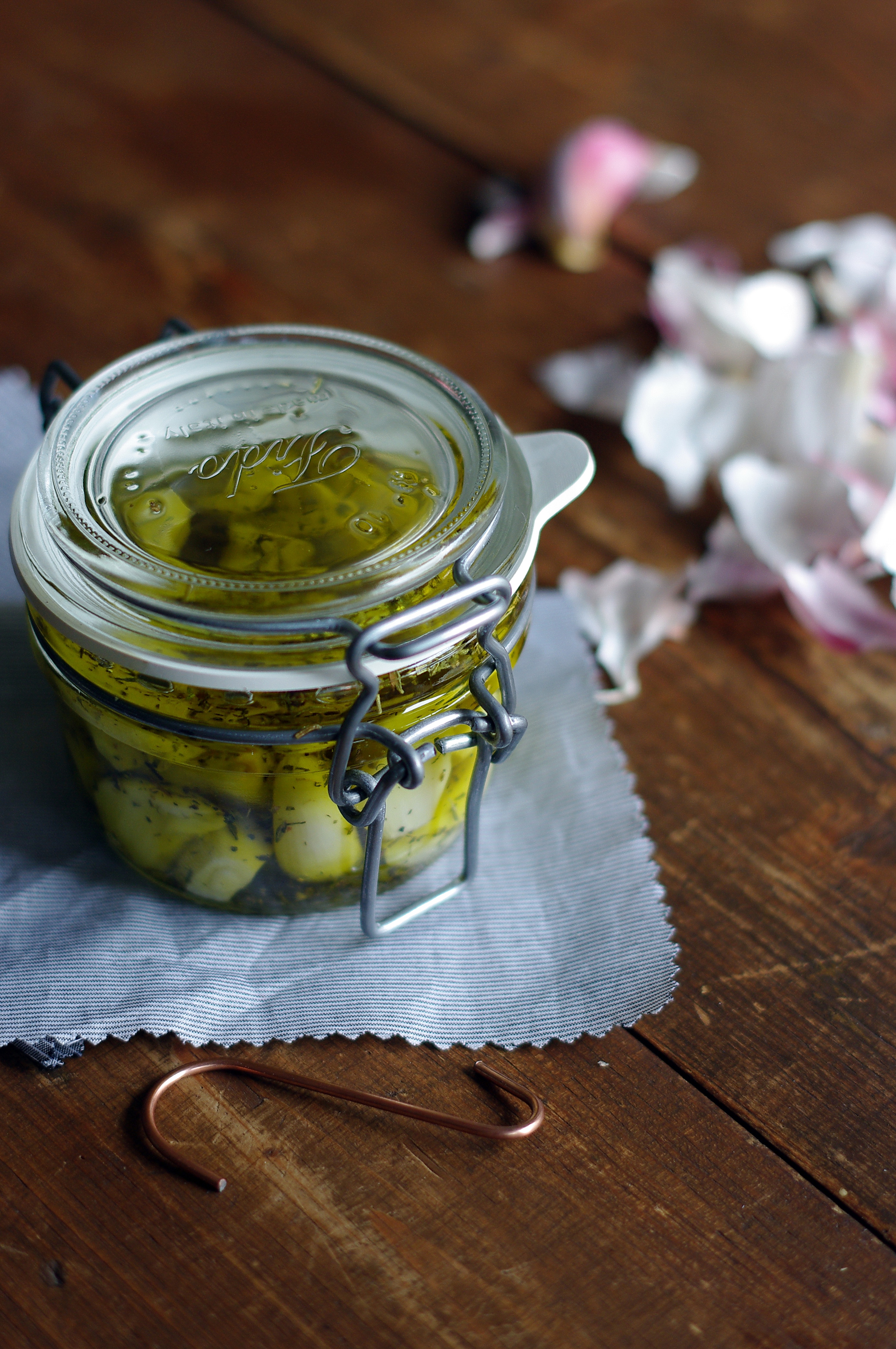 Knoblauch in Olivenöl by Glasgeflüster 3 groß
