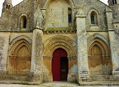 Aulnay, Église Saint-Pierre-de-la-Tour, patrimoine mondial de l' Humanité - Photo of Néré