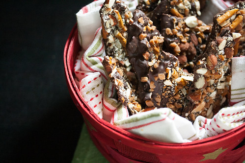 Sweet and Salty Pretzel-Toffee Bark