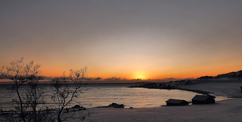 winter mountain seascape nature norway sunrise landscape lumix norge transport january arctic e6 finnmark gx7