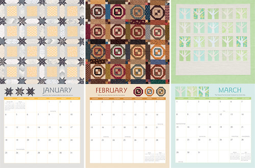 quilt calendar 2015.