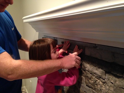  Update Tile Fireplace with AirStone Makeover