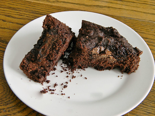 Teff Brownies with Grand Marnier Bonbons