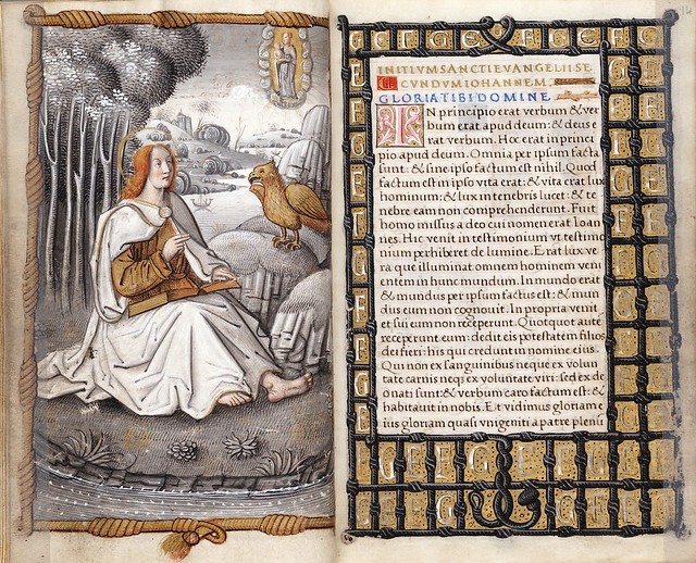 010-f.13v-14r-Hours, use of Paris (MS 375)- Beinecke Rare Book Manuscript Library