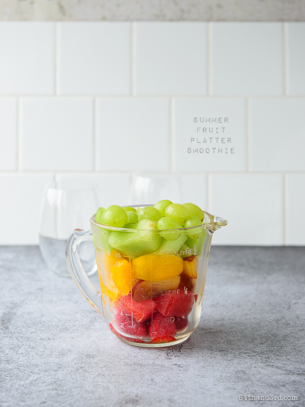 Summer Fruit Platter Smoothie