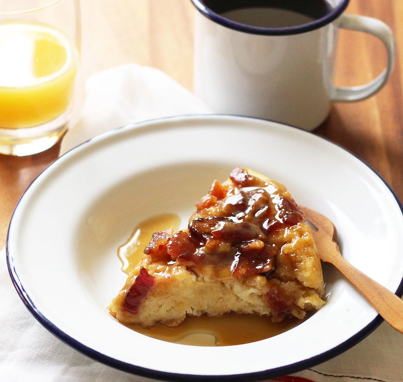 Maple-Bacon Biscuit Bake