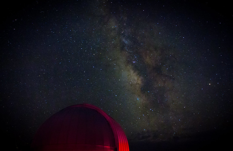 McDonald Observatory and the Milky Way