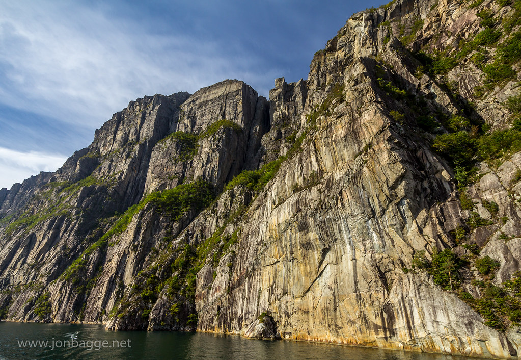 The Pulpit Rock seen from The Lysefjord