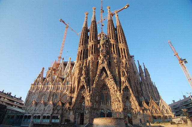 西班牙 巴塞隆納 聖家堂 La Sagrada Familia Barcelona Spain