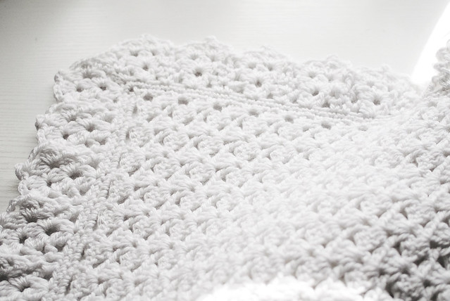 Free crochet 2025 christening blanket pattern