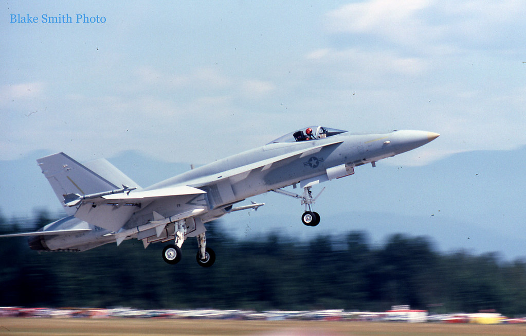 F-18 Hornet @ Abbotsford Airshow, Aug 1980