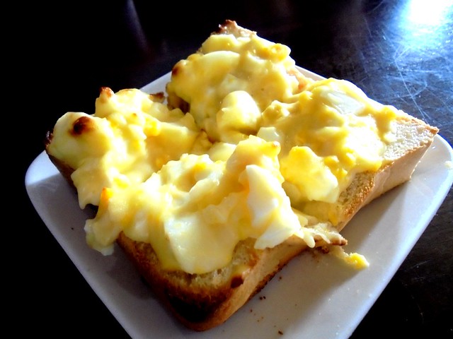 Opps egg and mayo toast